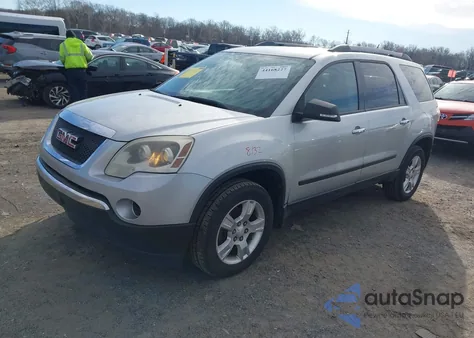 2010 GMC Acadia Sl z USA, uszkodzony, nr VIN 1GKLVKED1AJ260803